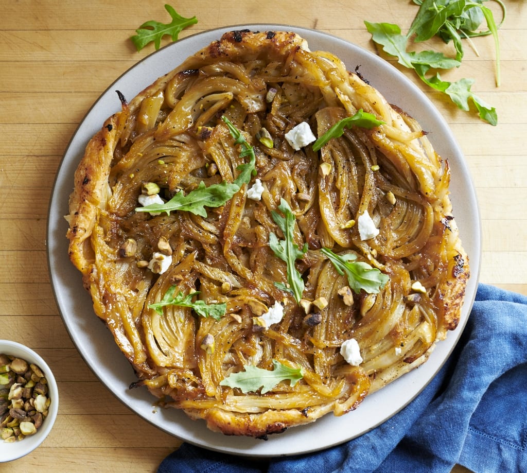 Savory Fennel Tarte Tatin Amelia Rampe