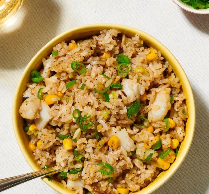 Scallop Fried Rice with Five-Spice (TheKitchn)